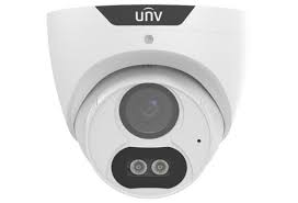 UNV-UAC-T125-AF28M-W 5MP ColorHunter Dome Analog Kamera, Metal kasa, Sesli